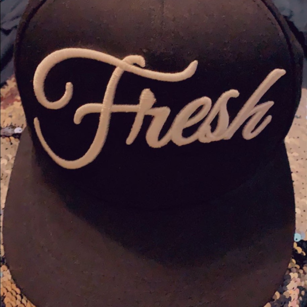 Adjustable Fresh hat bought for 80’s party